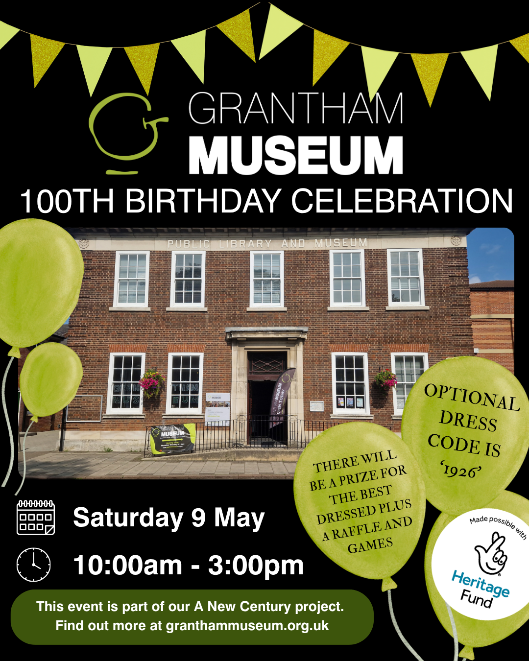 Grantham Museum’s 100th Birthday Celebration